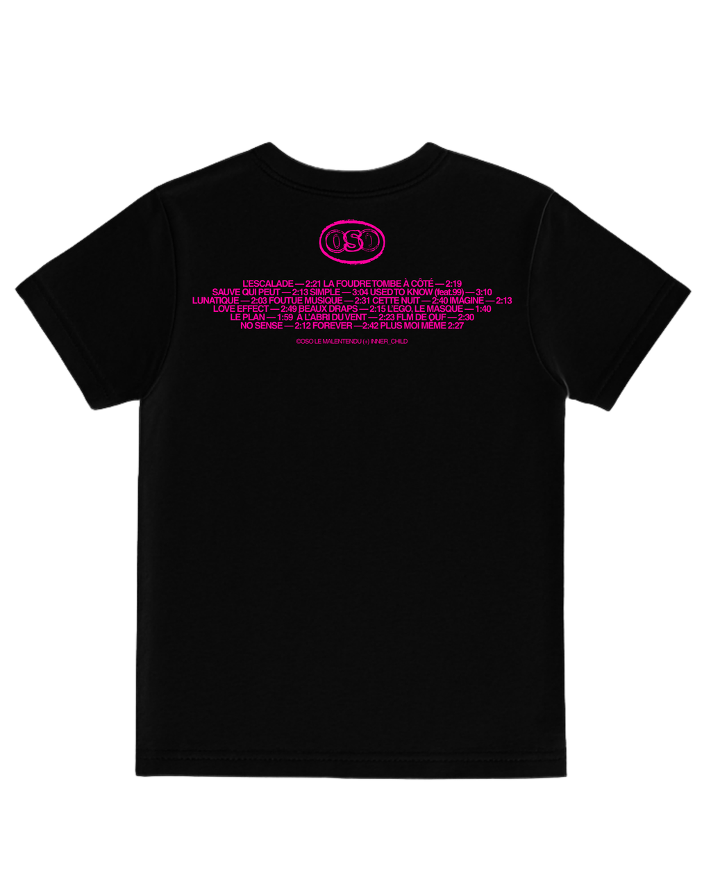 T-SHIRT NOIR