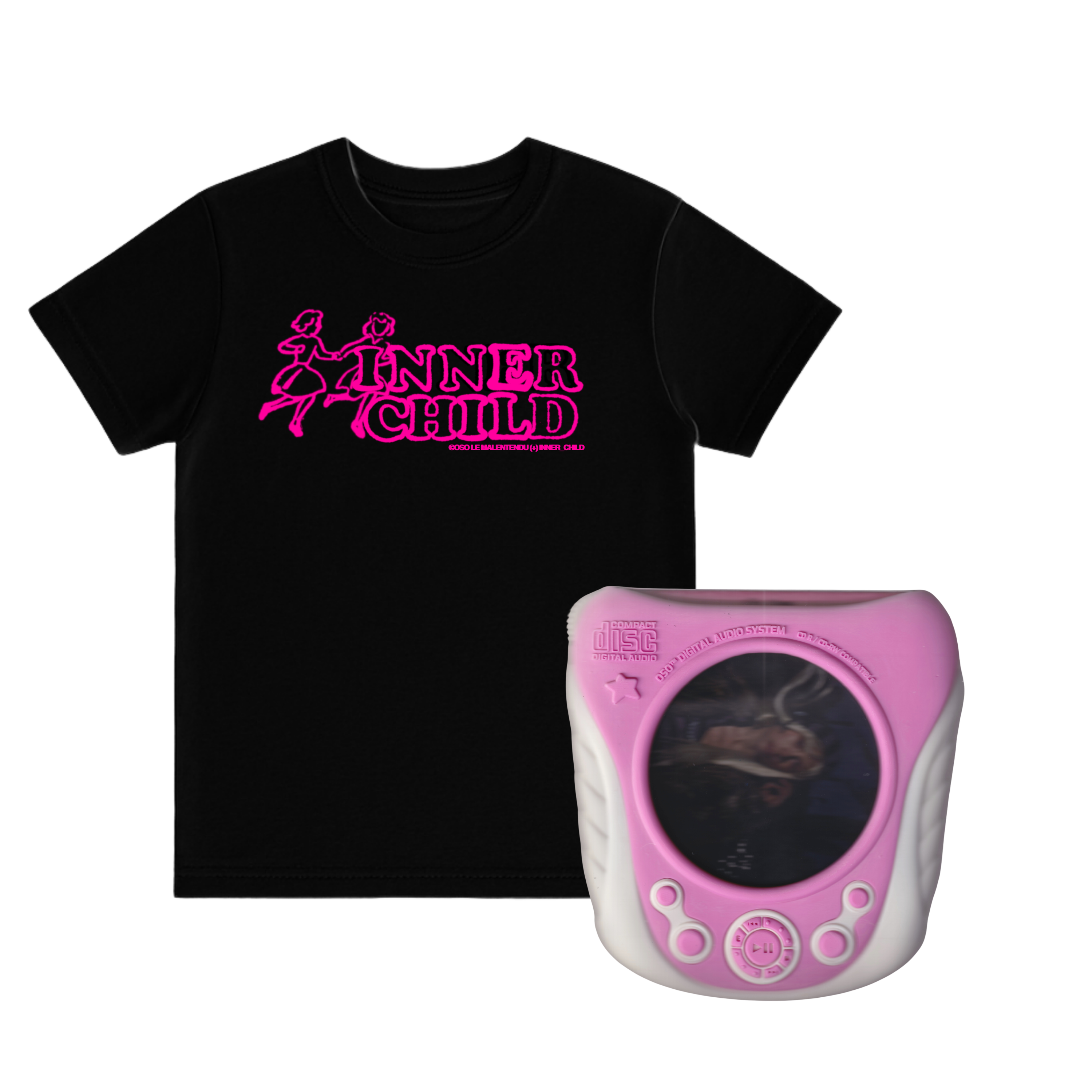 Pack “Inner Child” : BOITIER CD + T SHIRT