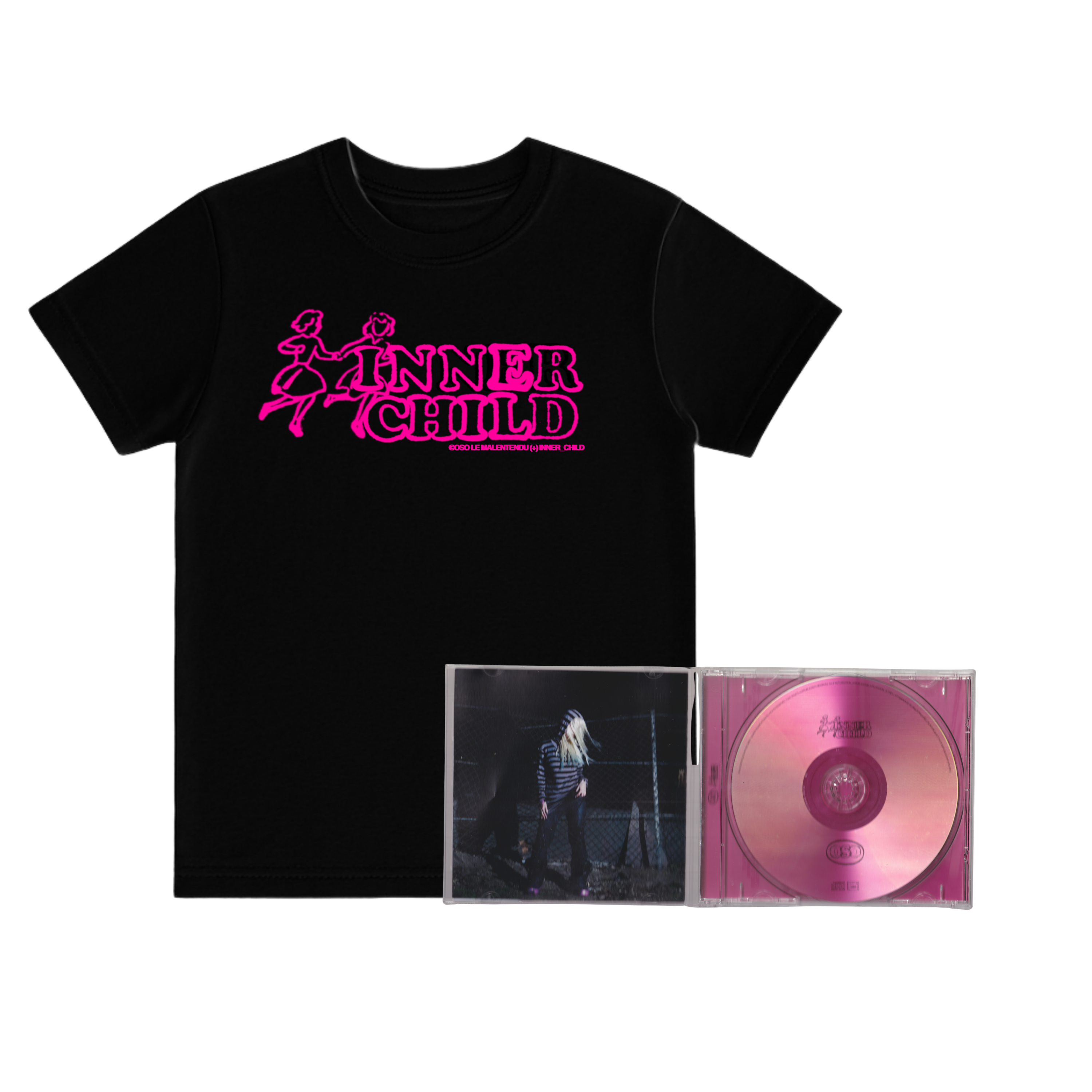 Pack "Inner child CD" : T-SHIRT + CD